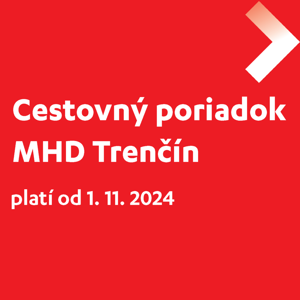 Nový cestovný poriadok MHD Trenčín